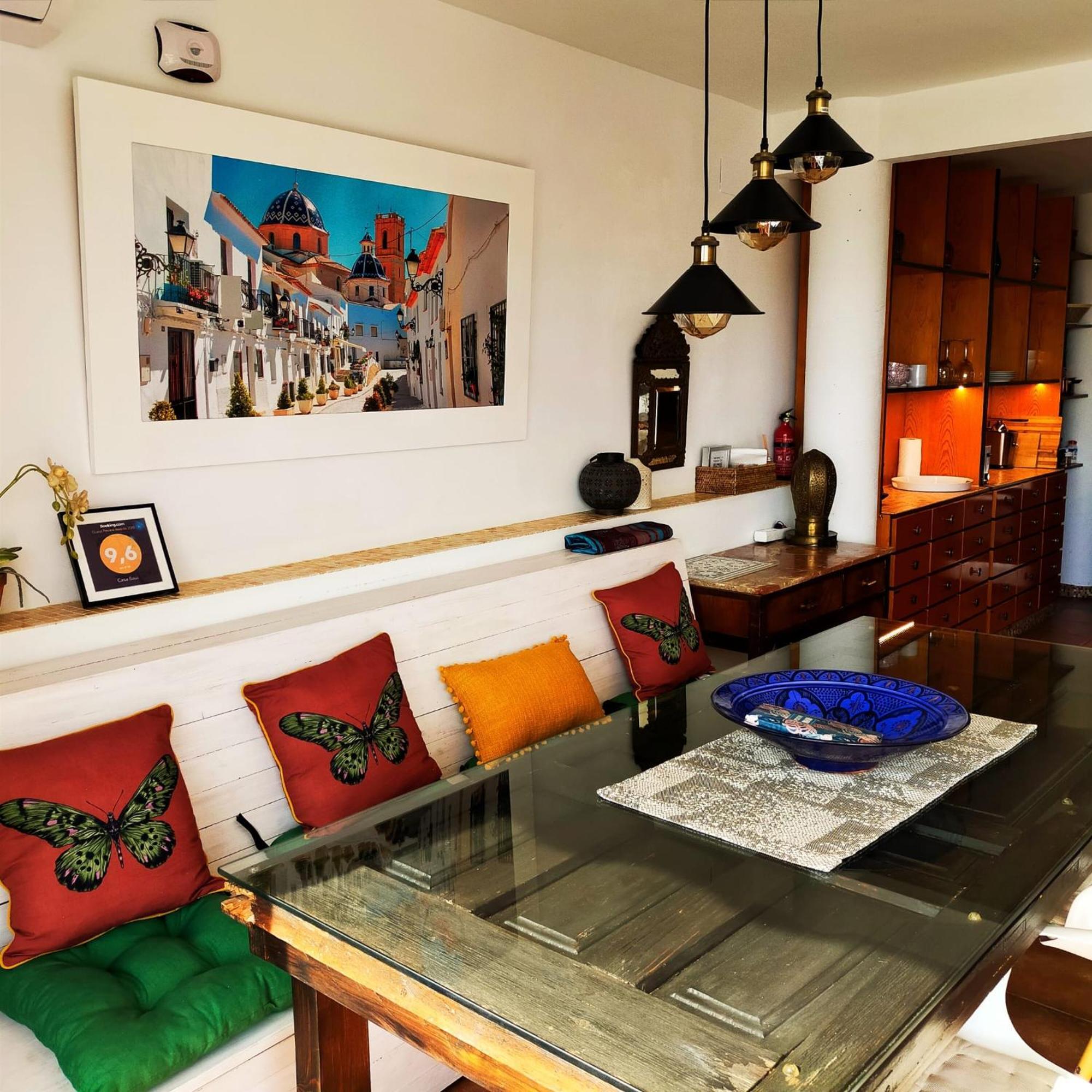 Appartamento Casa Fleur Casco Antiguo Altea Con Piscina Privada Y Jardin Esterno foto